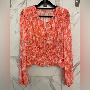 Anthropologie crop top